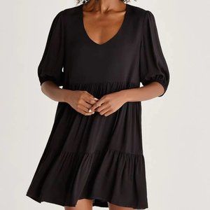 Z Supply Ryker Mini Dress Black Small